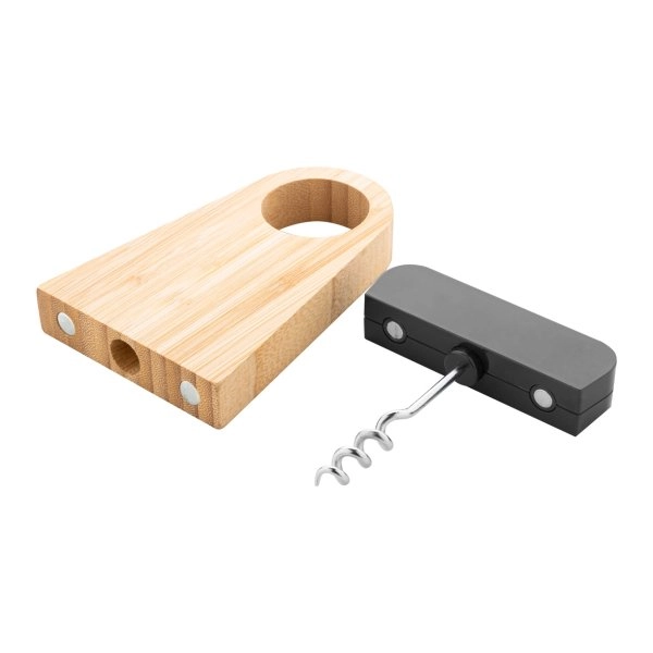 Immagine Kyoho Portabottiglie con cavatappi 