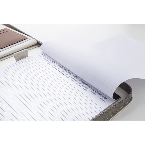 Immagine Carbasa Zip Portadocumenti in canvas riciclato