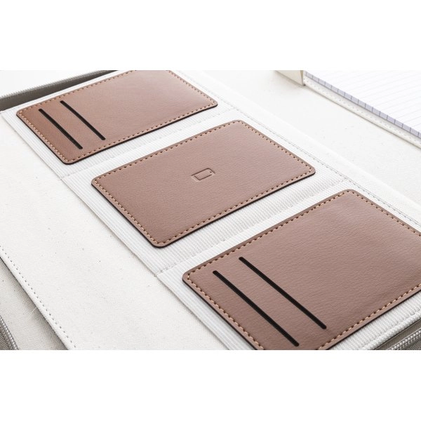 Immagine Carbasa Zip Portadocumenti in canvas riciclato