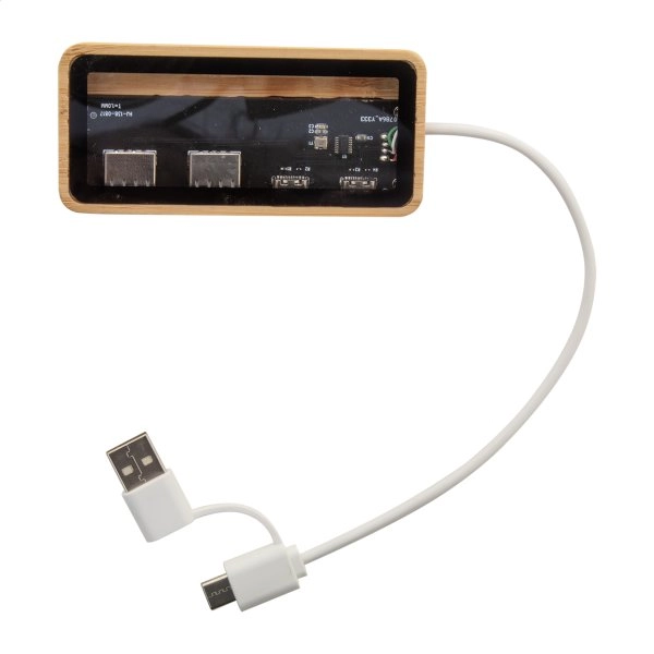 Immagine SeeHub Trasparente hub USB