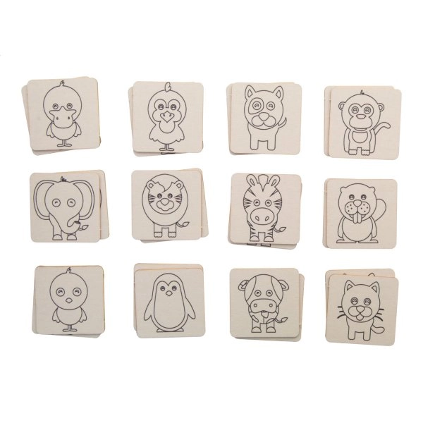 Immagine Colormor gioco di memoria da colorare, animali