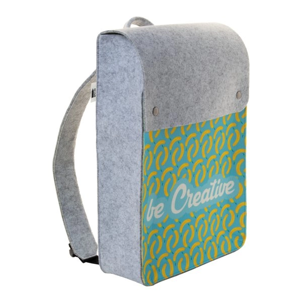 CreaFelt Back II Zaino in RPET personalizzabile