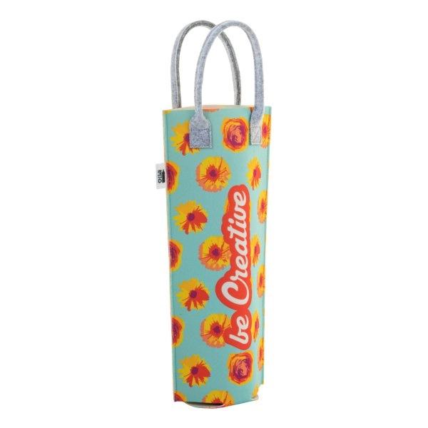 CreaFelt Vino Borsa vino in RPET personalizzabile