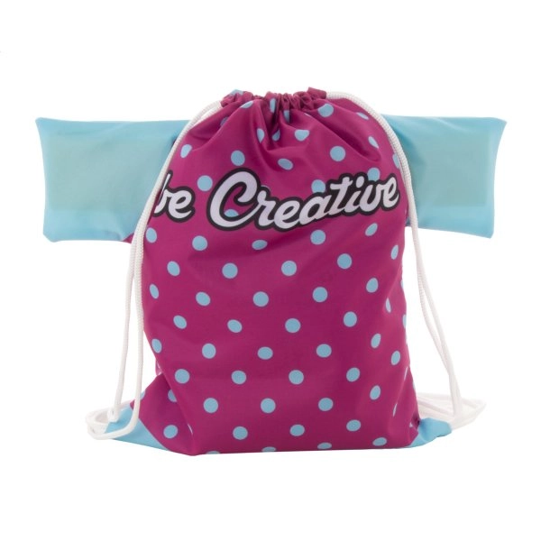 CreaDraw T Kids Sacca personalizzabile per bambini con coulisse