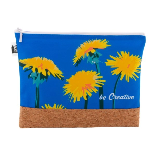CreaBeauty Cork L RPET trousse personalizzabile
