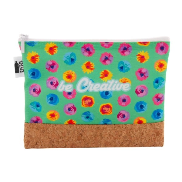 CreaBeauty Cork M RPET trousse personalizzabile