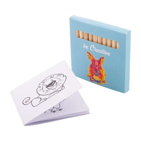Coloxil 12 set per colorare personalizzabile a tema animali