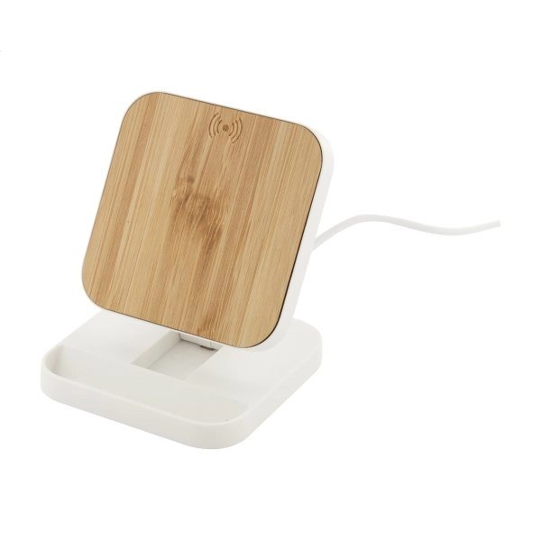 Immagine Rabso caricabatterie wireless con supporto cellulare