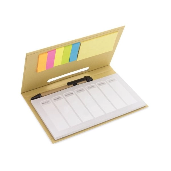 BLOC NOTES CON SEGNAPAGINE PLANNING 
