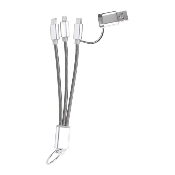 Immagine Rashort Portachiavi con cavo di ricarica USB