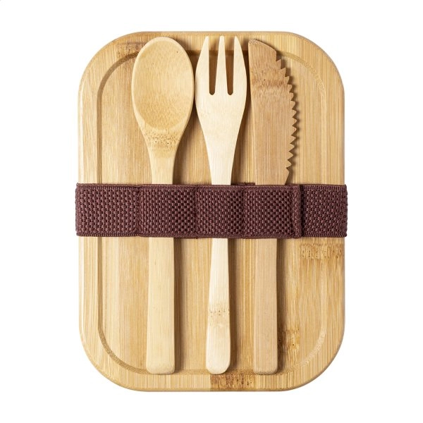 Immagine Cuttata contenitore per il pranzo in vetro