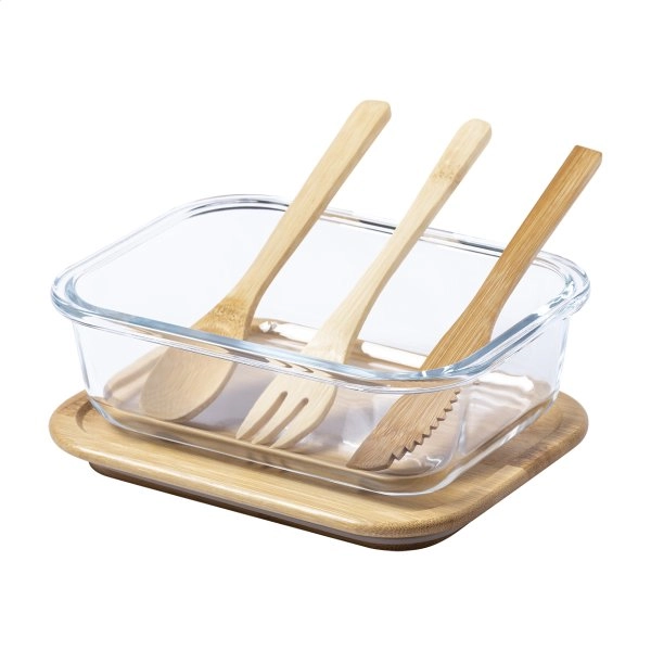 Immagine Cuttata contenitore per il pranzo in vetro