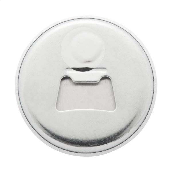 Immagine MagBadge Bottle spilla badge, con apribottiglie