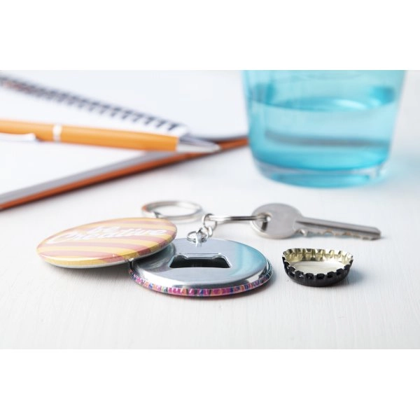 Immagine KeyBadge Bottle portachiavi a bottone