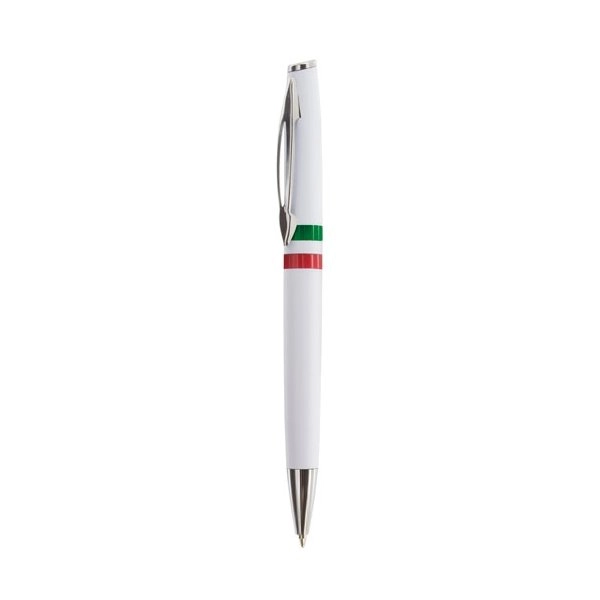 PENNA METALLO/PLASTICA BANDIERA ITALIA 