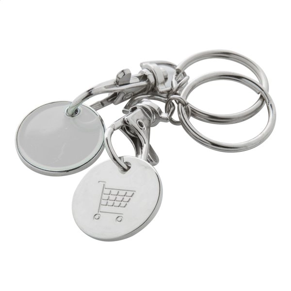 Immagine Eurocoin portachiavi con gettone
