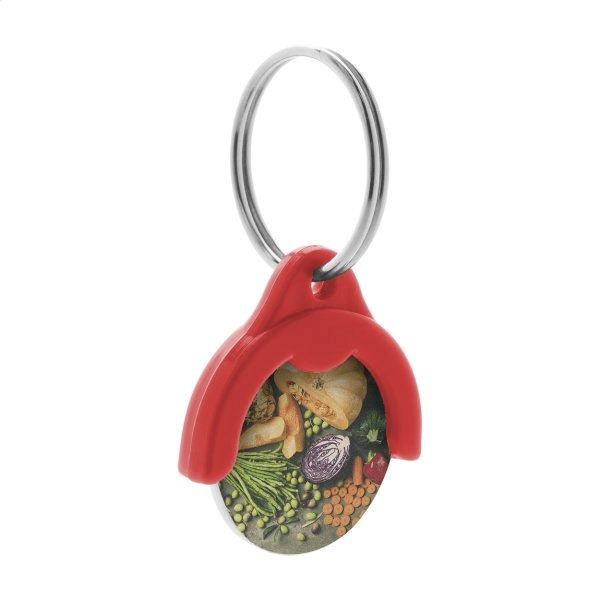 Immagine Token portachiavi con gettone