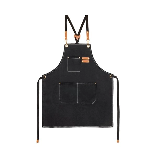 GREMBIULE COTONE CANVAS E POLIESTERE RICICLATO “SIBARITA”