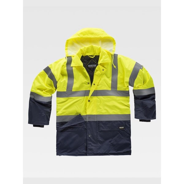 PARKA IMBOTTITO ALTA VISIBILITA CLASSE 2
