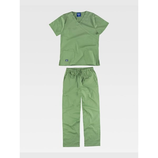 COMPLETO UNISEX CASACCA + PANTALONE TESSUTO ELASTICIZZATO