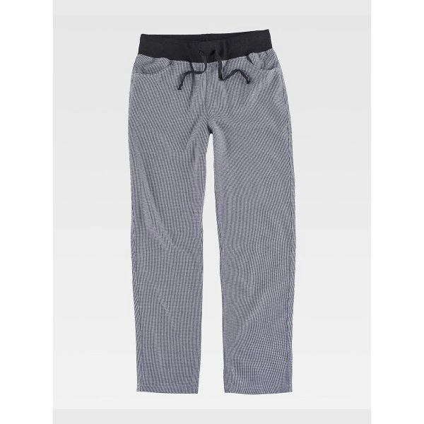 PANTALONE CUOCO TESSUTO A QUADRETTI