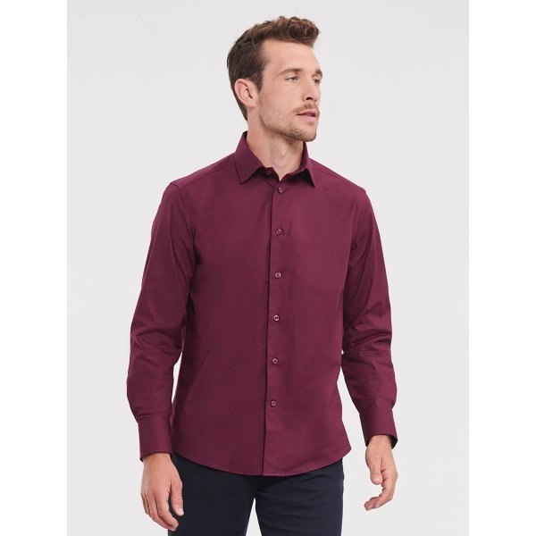 CAMICIA UOMO MANICA LUNGA STRETCH