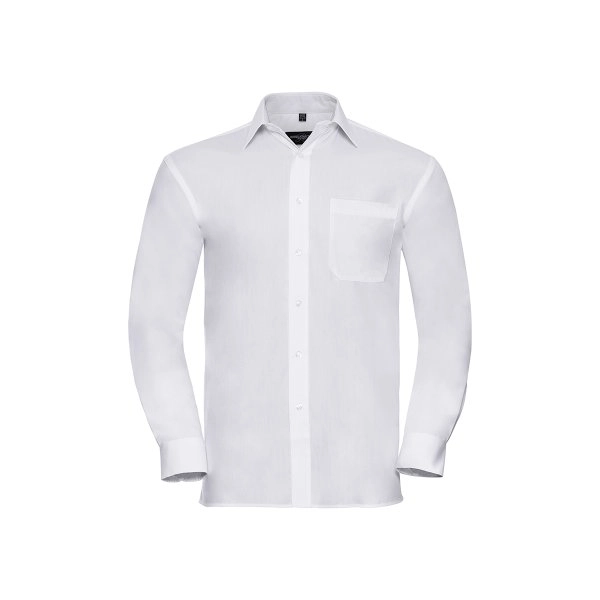 CAMICIA UOMO MANICA LUNGA POPELINE