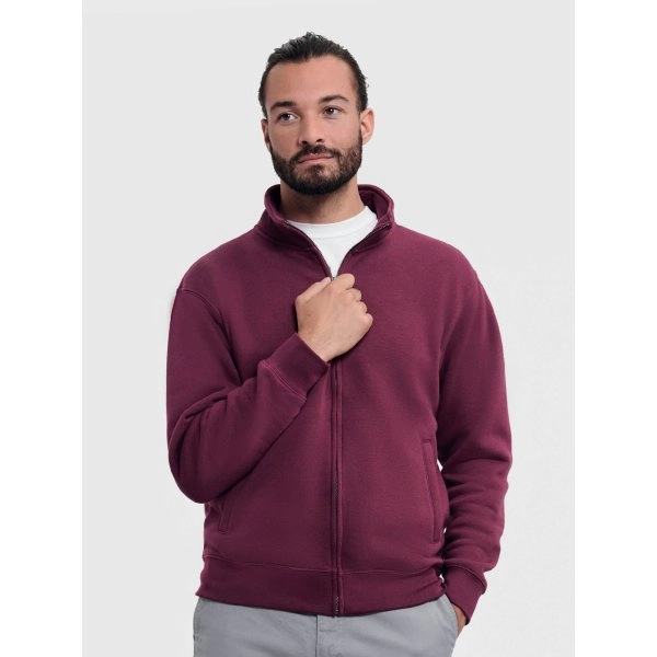 FELPA UOMO ZIP INTERA AUTHENTIC