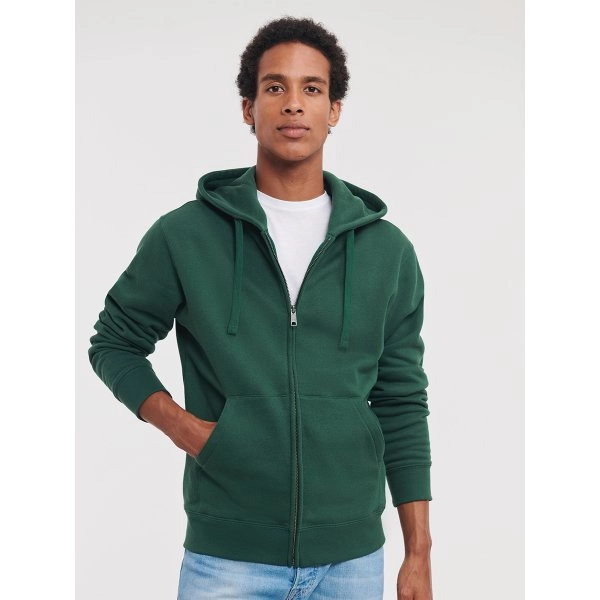 FELPA UOMO CAPPUCCIO E ZIP AUTHENTIC