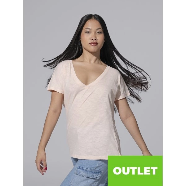 T-SHIRT DONNA MANICA CORTA COLLO A V URBAN TENERIFE