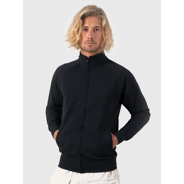 FELPA UNISEX ZIP INTERA LEGGERA FRENCH TERRY