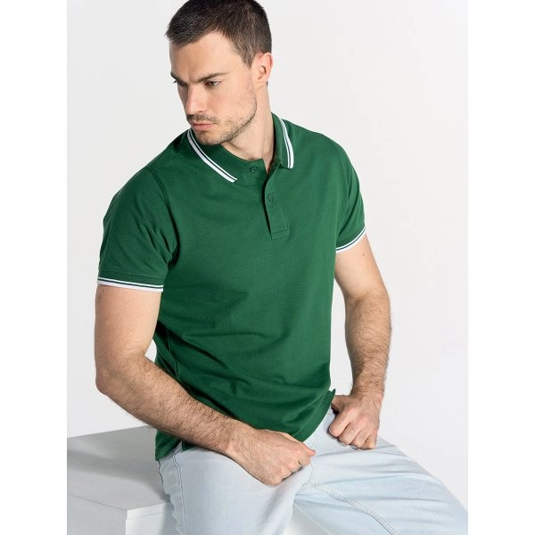 POLO UOMO MANICA CORTA REGULAR CONTRAST