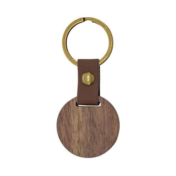 PORTACHIAVI DI LEGNO ROTONDO 