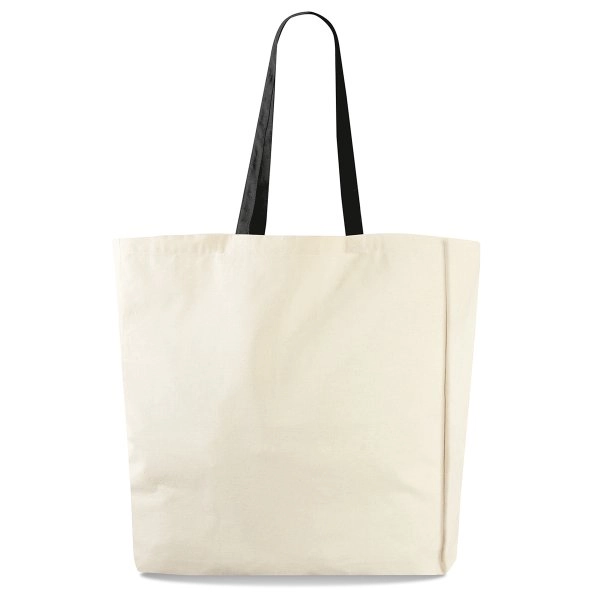 Shopping bag pubblicitaria in cotone 220gr cm 38x42x8 KOBE