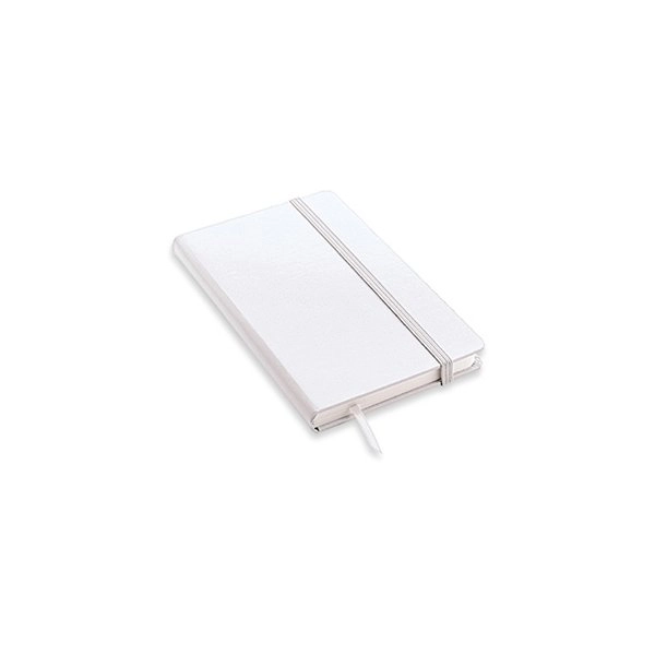 Quaderno con copertina soft touch con elastico in formato A6 NOTYSOFT-S