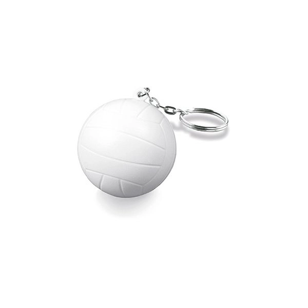 Portachiavi antistress a forma di palla da volley VOLLEY-SOFT