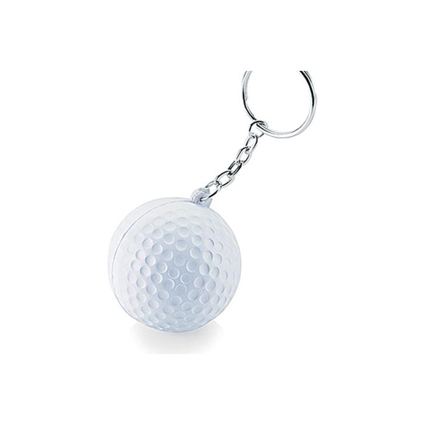 Portachiavi antistress a forma di pallina da golf BIRDIE-SOFT