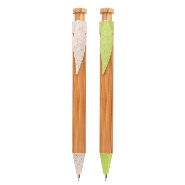 Penna a sfera in bamboo LEAF