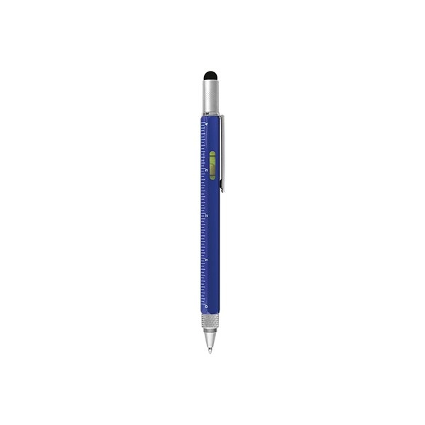 Penna in metallo con bolla e touch BRICK