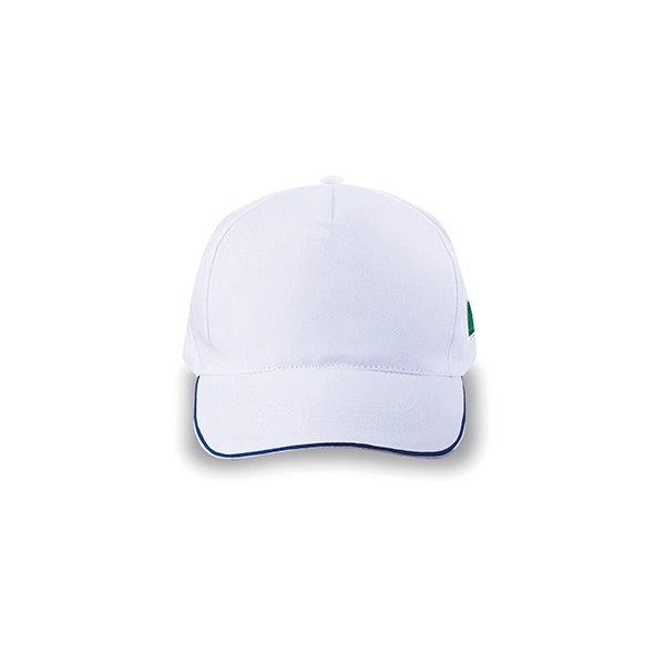 Cappellino in cotone con bandiera ricamata Ocean Breeze ITALIA-2