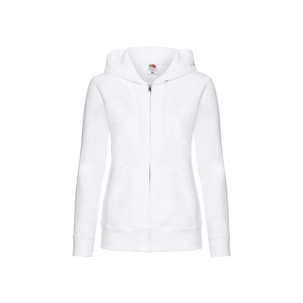 FELPA DONNA CAPPUCCIO E ZIP PREMIUM