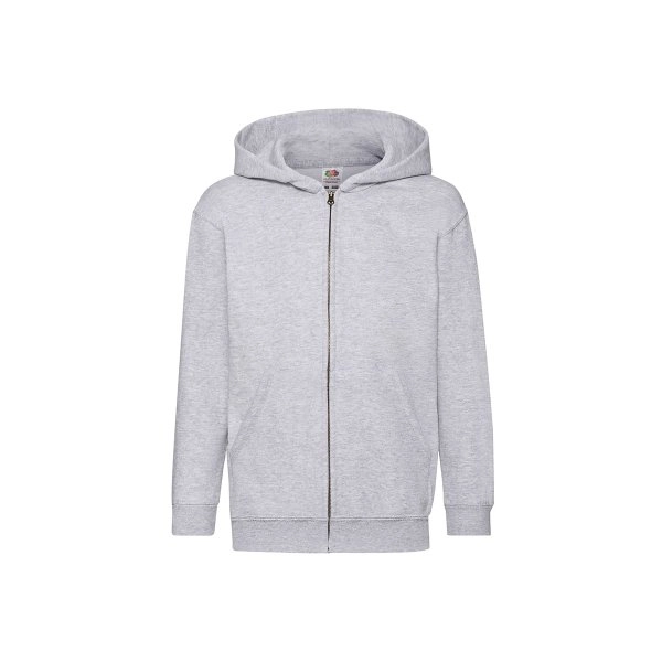 FELPA BAMBINO CAPPUCCIO E ZIP CLASSIC
