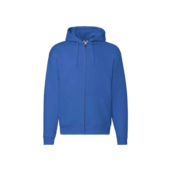 FELPA UOMO CAPPUCCIO E ZIP PREMIUM