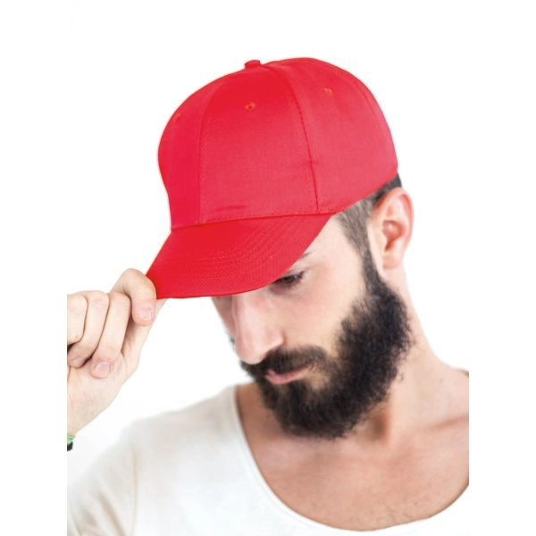 CAPPELLO VISIERA CURVA 6 PANNELLI