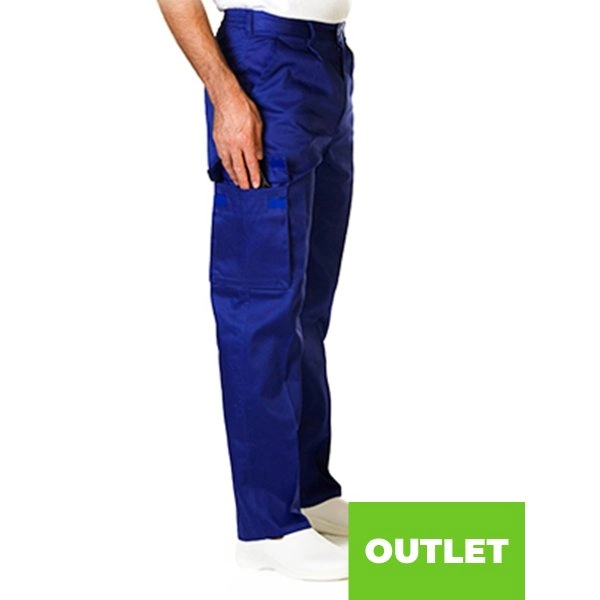 Immagine PANTALONE DA LAVORO MULTITASCHE RINFORZI ALLE GINOCCHIA