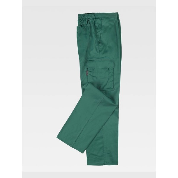 Immagine PANTALONE DA LAVORO MULTITASCHE RINFORZI ALLE GINOCCHIA
