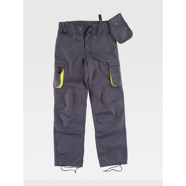 Immagine PANTALONE DA LAVORO MULTITASCHE RINFORZI ALLE GINOCCHIA
