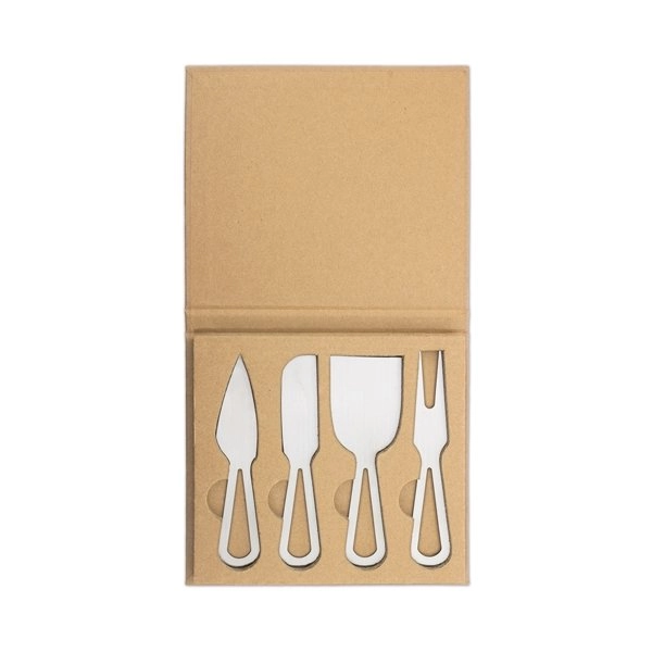 Immagine SET 4 COLTELLI DA FORMAGGIO 