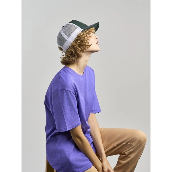 CAPPELLO VISIERA MID 5 PANNELLI MESH POSTERIORE
