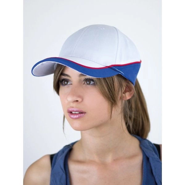 CAPPELLO VISIERA CURVA 6 PANNELLI